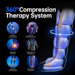 Cordless Leg Compression Massager for Circulation & Muscle Recovery