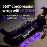 Air Compression Leg Massager Boots with 6 Modes & 6 Intensity Levels