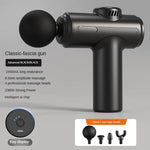 Mini USB Massage Gun Deep Tissue Muscle Massager with 8 Massage Heads