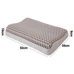 TPE Gel Cooling Cervical Support Pillow with Removable Cover for Adults