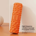 Electric Vibrating Foam Roller with 5 Massage Modes