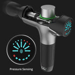 Smart Massage Gun with LCD Display & 8 Massage Heads