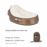 Outdoor Portable Inflatable Bed Foldable Air Mattress Sofa for Camping Travel Home