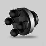 4-Head Electric Massage Gun Deep Tissue Muscle Massager for Body Relief