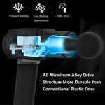 Professional 220W Heated Massage Gun for Muscle Recovery