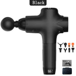 Smart Massage Gun with LCD Display & 8 Massage Heads