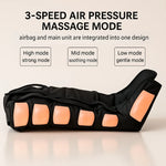 2PCS Air Compression Leg Massager Boots with 6 Airbags