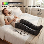 2PCS Air Compression Leg Massager Boots with 6 Airbags