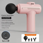 Mini USB Massage Gun Deep Tissue Muscle Massager with 8 Massage Heads