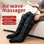 2PCS Air Compression Leg Massager Boots with 6 Airbags