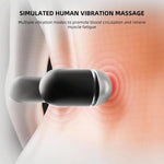 3-in-1 Heated Lumbar Support Pillow with Vibration Massage Cushion