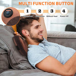 Electric Shiatsu Neck Massager with Heat for Back, Waist & Shoulders