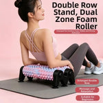 Double Pipe Foam Roller for Muscle Recovery & Yoga