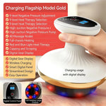 Electric Heated Cupping Massager with Vacuum Suction for Body Therapy
