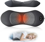 3-in-1 Heated Lumbar Support Pillow with Vibration Massage Cushion