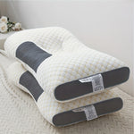 UFIST 2PCS Soft Knitted Massage Neck Pillow Removable Cover Sleeping Comfort Gift Set