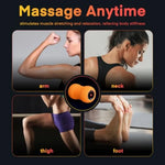2-in-1 Vibrating Peanut Massage Ball with 6 Modes for Muscle Recovery