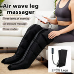 2PCS Air Compression Leg Massager Boots with 6 Airbags