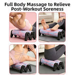 Double Pipe Foam Roller for Muscle Recovery & Yoga