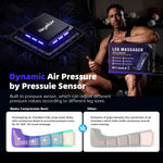 Cordless Leg Compression Massager for Circulation & Muscle Recovery