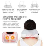 JianYouCare U-Shaped Heated Neck Massager with 3D Shiatsu Kneading