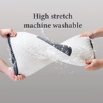 UFIST 2PCS Soft Knitted Massage Neck Pillow Removable Cover Sleeping Comfort Gift Set