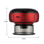 Smart Electric Vacuum Cupping Massager with Heat, LCD & USB Rechargeable Device