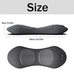 3-in-1 Electric Lumbar Support Pillow with Heat & Adjustable Back Massager