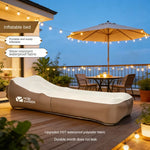 Outdoor Portable Inflatable Bed Foldable Air Mattress Sofa for Camping Travel Home