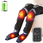 Rechargeable Leg Massager with Heat & Air Compression for Pain Relief